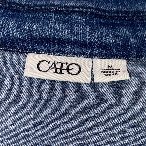 🥳CATO denim jacket!!!!! - Picture 4 of 5